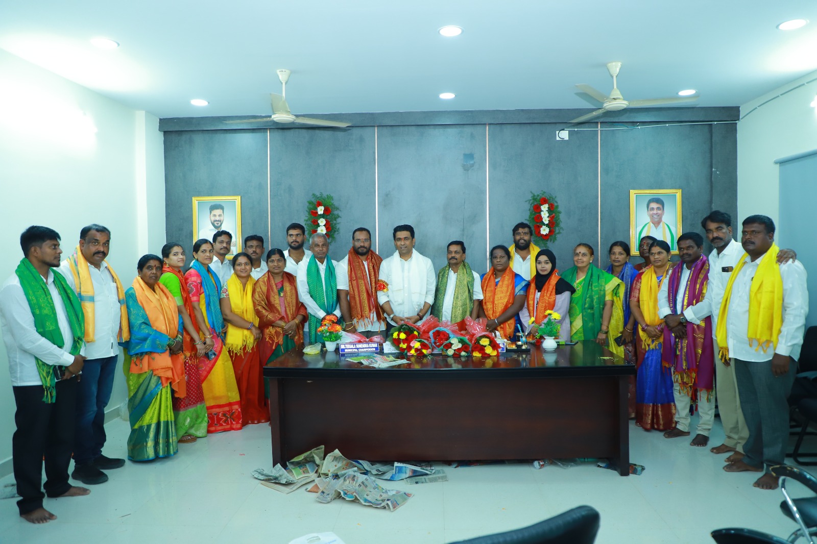Nagarkurnool Municipality New Councilars Joining